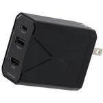 AC-USBアダプタ Type-A/C/HDMI GaN 65W グリーンハウス