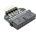 AR-UP19UP9 三茶オーバーパス USB3.0/19ピン→USB2.0/9ピン変換 エアリア