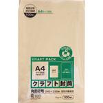 SFJクラフト封筒 角2 100枚 サンフレイムジャパン