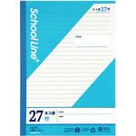 LSP27Y スクールラインプラス ヨコ罫27行 日本ノート