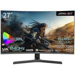 27型/1920×1080/DP×1、HDMI×2/ブラック/スピーカー：有 JAPANNEXT