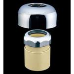 TH500P32 排水配管用アダプター(40mm、塩ビ管用、カバー付) TOTO