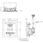 THE28A 人体感知センサーユニット TOTO 長さ120mm THE28A - 【通販 ...