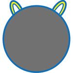 黒 ハイトップ フロート  3型 片耳・2ツ耳 愛和産業