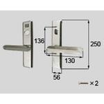 交換用玄関ドア把手セット TOSTEM(LIXIL)