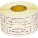 {専用} ロールシール ステッカー ロール シール ギフトステッカー クラフト紙 無地 クラフト