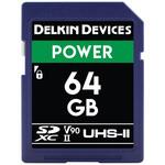 POWER SDXC UHS-II (U3/V90) SDカード Delkin