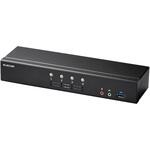 KVM-NDUS4 KVMスイッチ 切替器 4K ディスプレイ端子 DisplayPort/マウス・キーボード端子 USB-Aポート エレコム