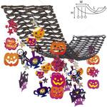 TA4-1148 ガイコツハロウィンプリーツハンガー アルファ(販促)