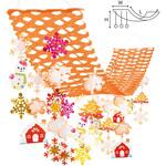 TA5-1185 ウォーム淡雪スノーマンプリーツハンガー アルファ[販促]