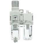 AC60A-D Series エアコンビネーション フィルタレギュレータ+ルブリケータ SMC