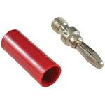 108-1722-103 バナナ プラグ 15A ソルダーレス レッド ユニペックス(UNI-PEX)