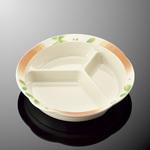 S69 CIH コモン色葉 三つ仕切皿 マルケイ(国際化工)