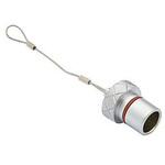 CAP-WLKMQCE3 防水 ダスト キャップ サイズ1 TFG ブラス AMPHENOL