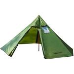LF-OT010-GR ワンポールテント 2～3人用 薪ストーブ用 煙突穴換気窓付 収納袋付 簡単設営 LandField