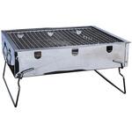 LF-BBQ030 ミニバーベキューコンロ 折りたたみ式 錆汚れに強い ソロキャンプ 持ち運び簡単 LandField