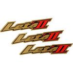 レッツ2 970125 970125 スズキ レッツⅡ エンブレム 1セット(3枚) NBS 【通販