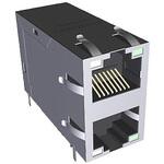 ARJM21A-J3752ZZEWCB RJ45 CONN MAGJACK 8P8C 2ポート ABRACON