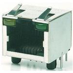 RJHSE5481 CAT5 RJ45 モジュラー ジャック 8 ポジション 1 PO AMPHENOL