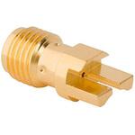 RF 同軸 SMA ジャック 50 Ω PCB マウント AMPHENOL