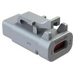 ATM06-2S-R120GRY オートモーティブ CONN プラグ 2POS 7.5A AMPHENOL