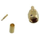 142-0403-011. RF/同軸 SMA プラグ STR 50 Ω クリンプ/SLDR CINCH CONNECTIVITY SOLUTIONS