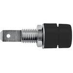 IBU 5568 NI / SW コネクタ バナナ ジャック 32A ブラック QC Schutzinger