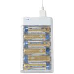 QX-003WH モバイルチャージャー 単三電池6本タイプ QTJ