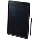 電子メモパッド メモ帳 ロック機能付き ワンタッチ消去 電池交換可能 書いて消せる エレコム