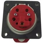 ソケット パネル マウント 400V 3P+N+EWAY WALTHER