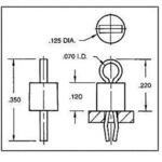 5008 テスト ポイント PCB スルーホール KEYSTONE