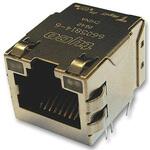 1-6605834-1 モジュラー ジャック THT R/A RJ45 8P8C TRP CONNECTOR/BEL