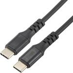 PD対応Type-Cケーブル USB-C to USB-C オーム電機