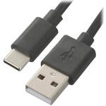 USBケーブル2.0 タイプA-タイプC 1m オーム電機