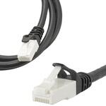 つめが折れないLANケーブル CAT6A オーム電機