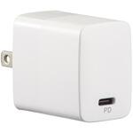MAV-AP20W-W AC充電器 20W PD対応 USB-C オーム電機