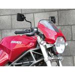 HDC-07002 イモラタイプミラー ブラック KIJIMA(キジマ)