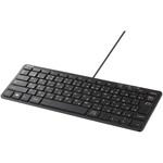 USB接続 有線コンパクトキーボード ブラック BUFFALO(バッファロー)