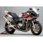 03’～07’ CB1300SF TI4-1 UP-TYPE チタン JMCAプレート付き ヤマモトレーシング