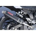 13’～ Ninja250 SUS SLIP-ON カーボン JMCAプレート付き ヤマモトレーシング