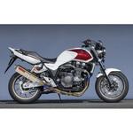 14’～ CB1300SF TI4-2-1 DOWN TYPE-S/ゴールド 触媒付き JMCAプレート付き ヤマモトレーシング