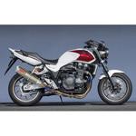 14’～ CB1300SF TI4-2-1 DOWN TYPE-SA/ゴールド 触媒付き JMCAプレート付き ヤマモトレーシング