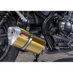 10267-01SAG 2017’～ Rebel250  SPEC-A  SLIP-ON TYPE-SA ゴールド 触媒付き JMCAプレート付き ヤマモトレーシング