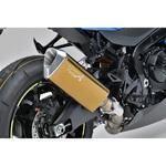 2019’～ GSX-R1000R SPEC-A SLIP-ON TYPE-SA ゴールド 認証 JMCAプレート付き ヤマモトレーシング