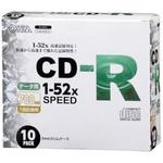 PC-M52XCRD10L CD-R52Xデータ用 スリムケース入 オーム電機
