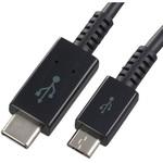 USB Type-Cケーブル C-MicroB オーム電機