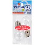 LB-PS3740K-C2P ミニクリプトン球 PS35E17 36W オーム電機