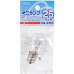 LB-S3725-C ミニランプ 25WC オーム電機