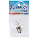 ナツメ球 T20E17 20W オーム電機