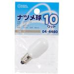 ナツメ球 T20E12 10W オーム電機